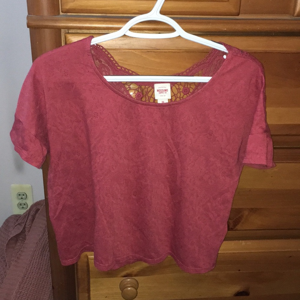 Short sleeve top, size small